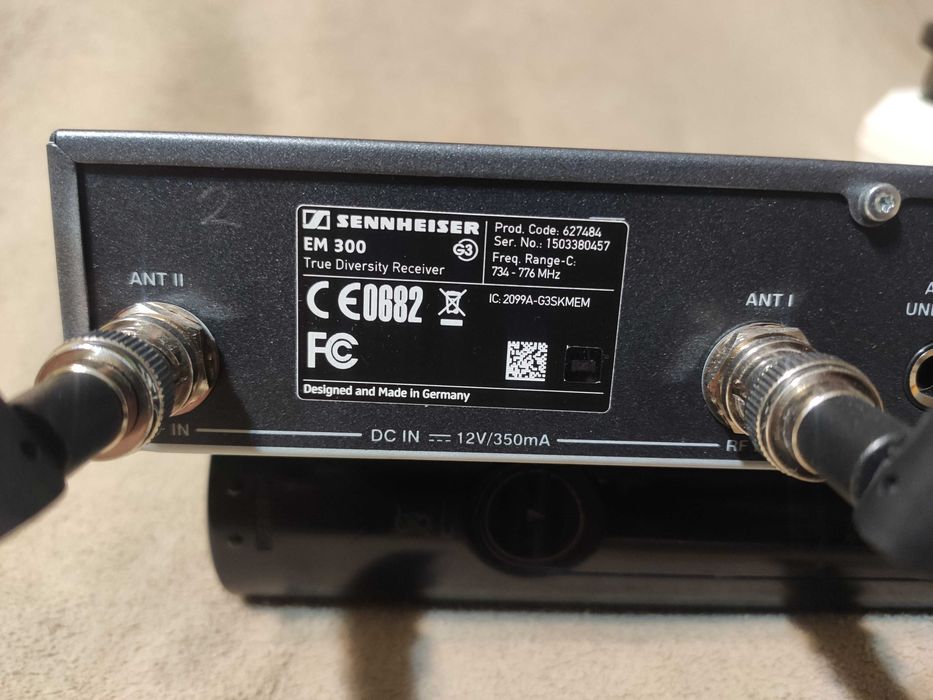 Wireless Sennheiser G3 300 instrument saxofon vioară acordeon clarinet