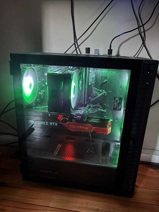 Gaming PC Ryzen 5 7400F / RTX 3070 / 32GB DDR5 / 1.5TB SSD