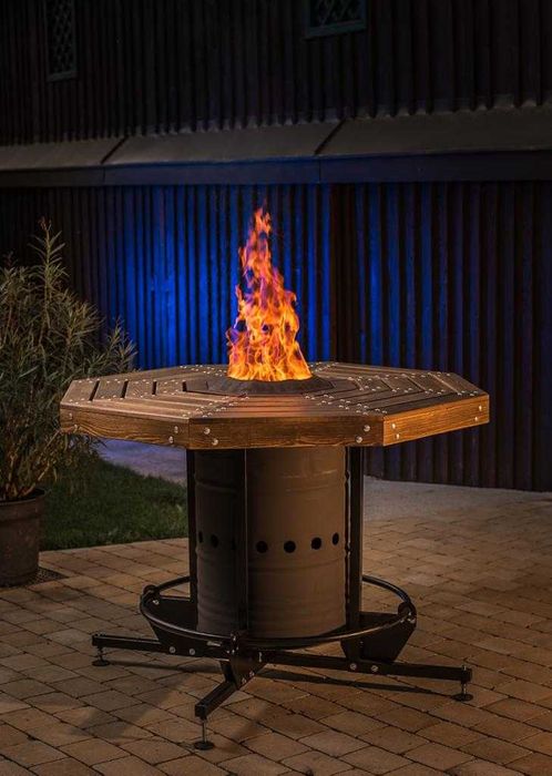 Smokeless firepit, vatra de foc fara fum