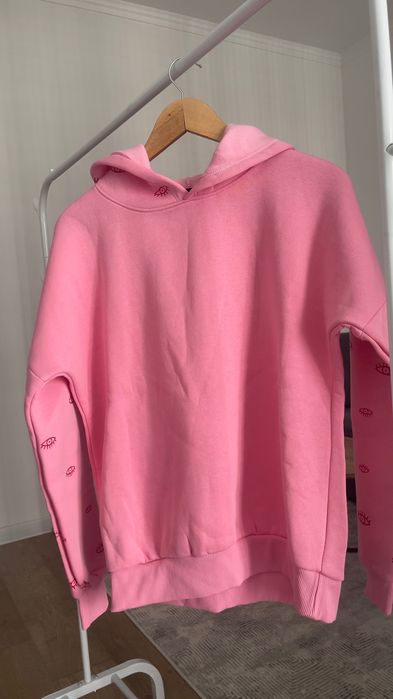Розовая худи для девочек