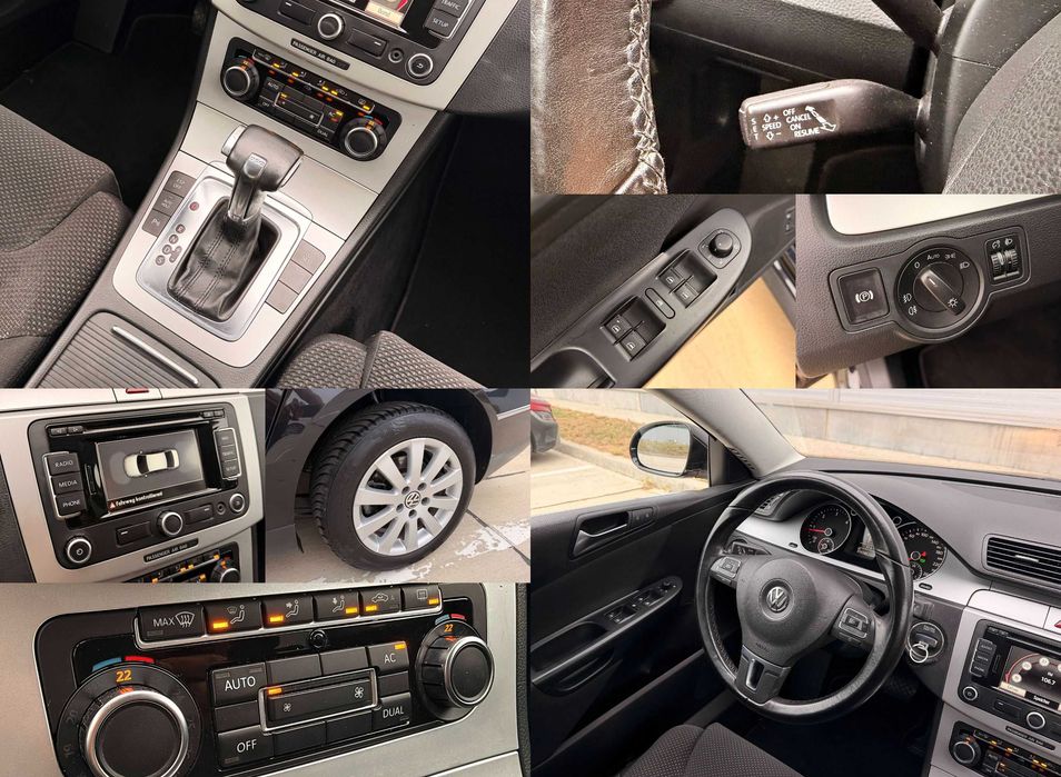 VW Passat B6 2.0tdi 140cp Euro5 CBAB Cutie Automata DSG Clima Noua Navy Pilot Scaune Comfort