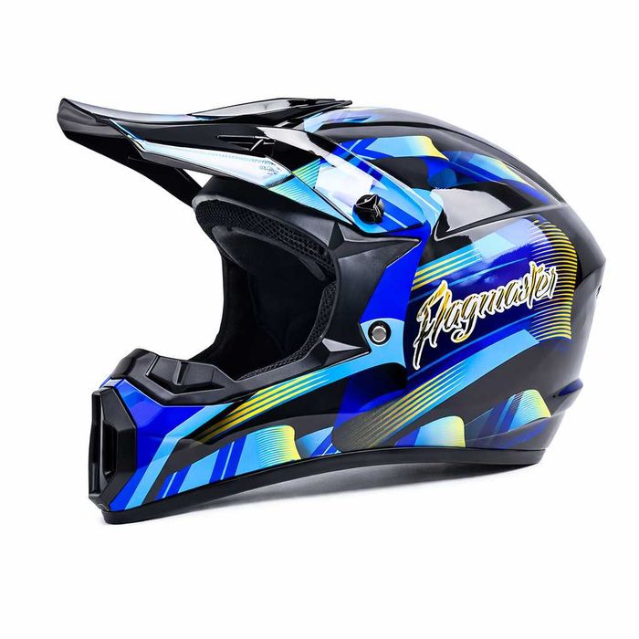 Casca Moto Enduro Cross ATV - S / M / L / XL - Albastru