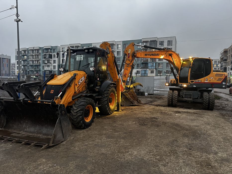 услуги экскаватор погрузчик