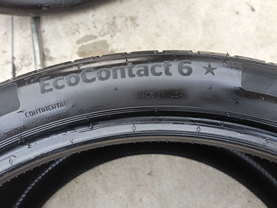 Doua anvelope de vara 315 30 22 continental ecocontact 6 dot 2022