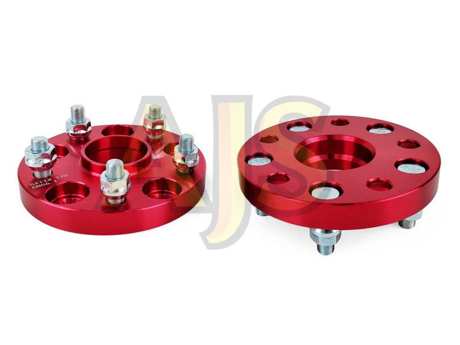 Проставки ступичные AJS 5х100 ЦО 56.1 25мм резьба М12*1.25 (Subaru)