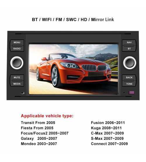 Navigatie Auto Ford Focus 2 C-MAX S-MAX Galaxy Fusion Fiesta Kuga