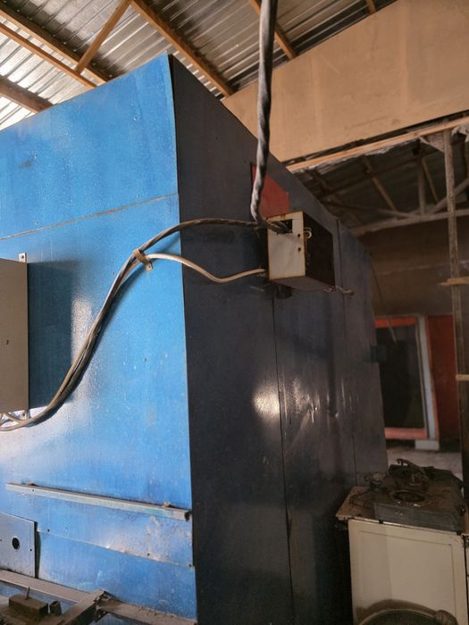 Печь для порошковой покраски и краскопульт