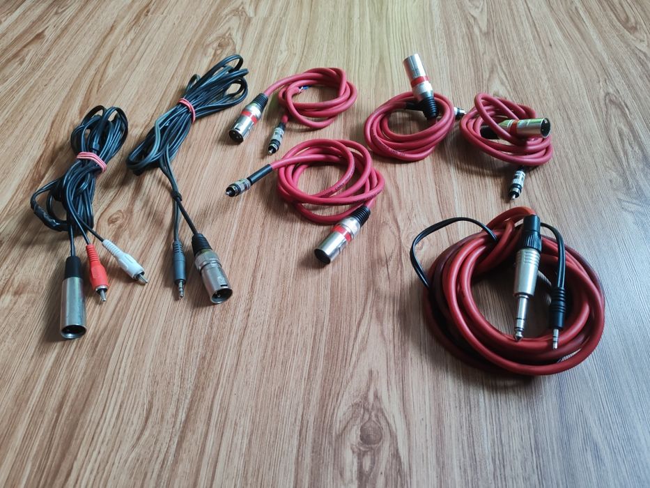 Lot cabluri xlr,jack,rca
