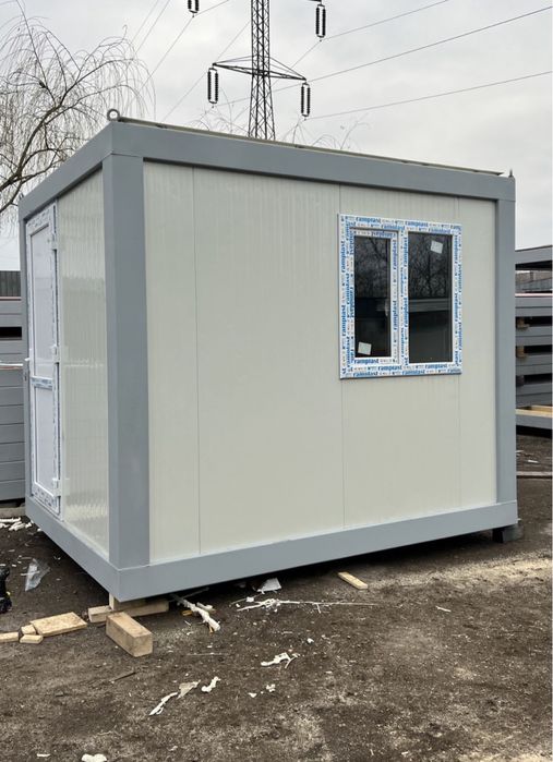 Container birou containere vitrina santier paza fast food vestiar