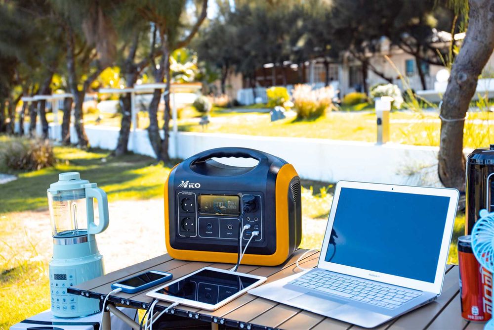 1200W Генератор за ток без гориво VITO UPP 1200 EU Power Station