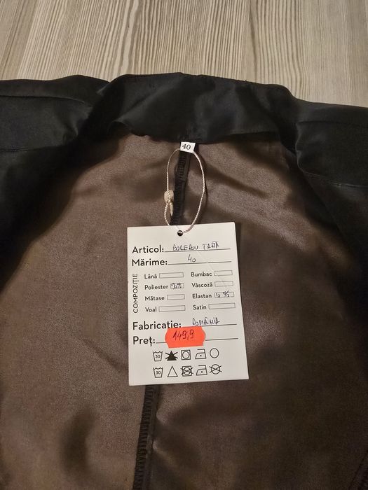 Sacou tip top crop Vogue Art