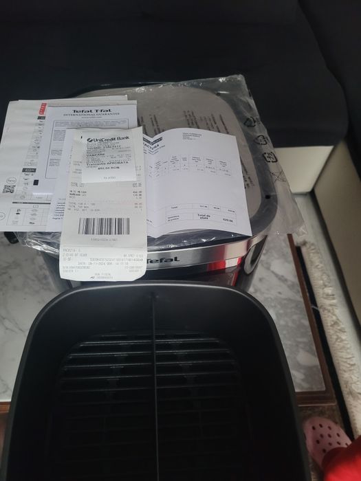 Friteuza cu aer cald Tefal EasyFry & Grill xxl noua cu garanție 2 ani