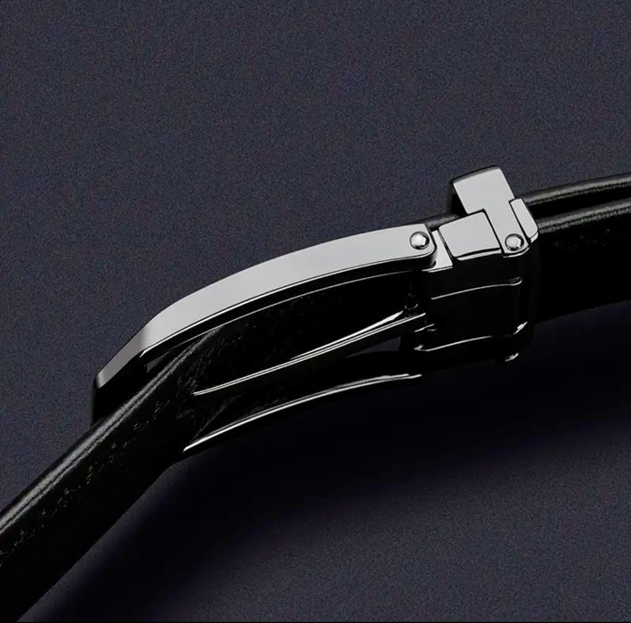 Мъжки официален колан за панталони WilliamPOLO* Естест. кожа /Промоция