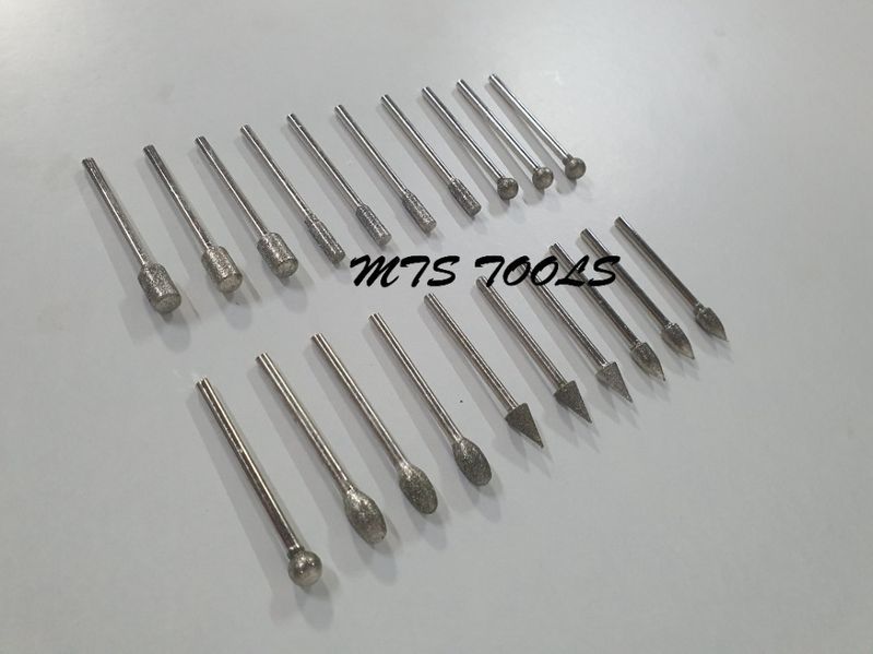 Set freze diamantate / Freza 20 piese