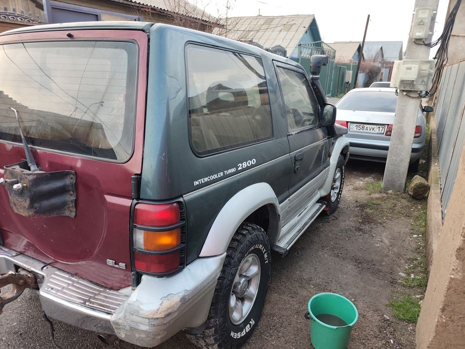 Паджеро 2  2.8 правый руль акпп