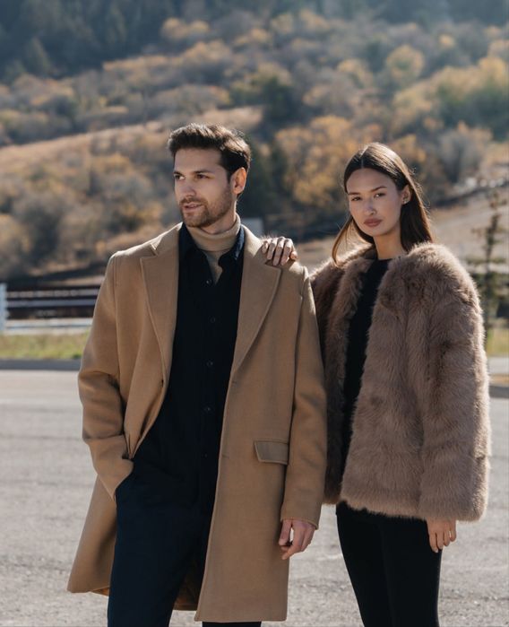 Пальто мужской стилный