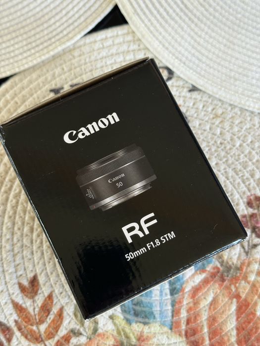 Obiectiv Canon RF 50mm 1.8 stm sigilat