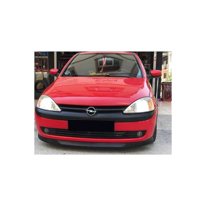 Аеро Преден Лип Спойлер, Универсален, Черен, 2 части