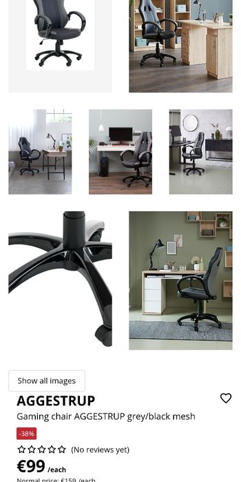 Scaun birou / gamming Aggestrup