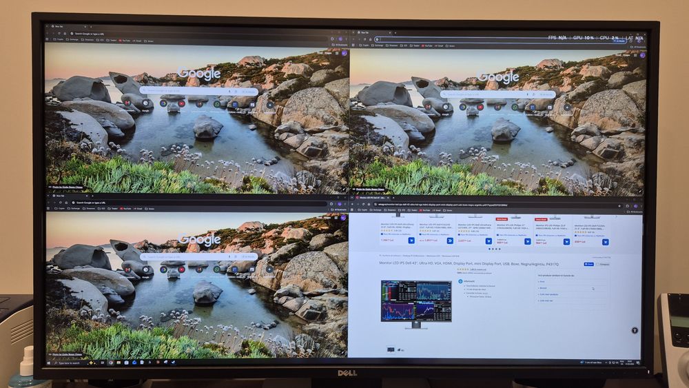 Monitor Profesional Trading  DELL 4K Ultra HD 43 "