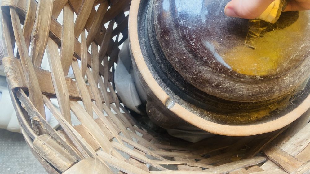 Oala veche din lut pt muraturi sau sarmale