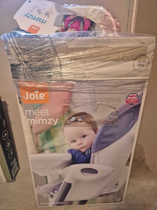 Детски стол за хранене JOIE MIMZY + проходилка паяк BIZZY BEE