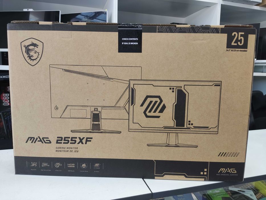 Монитор MSI MAG 255XF 25" FHD 300hz IPS, 0.5ms, HDMI, DP (Black)