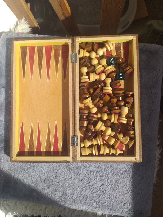 Cutie sah+table cu piese de sah
