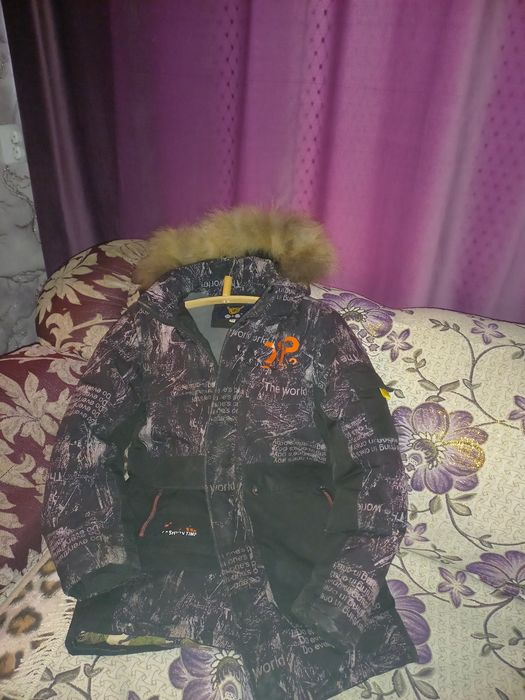 Пуховик зимний детский