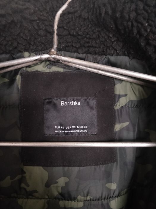Geaca iarna parka barbati Bershka