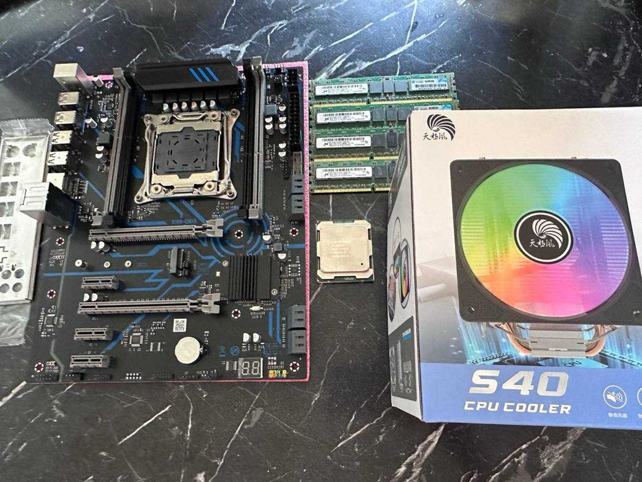 36 поточные  комплекты с озу 32 гб DDR3 + куллер