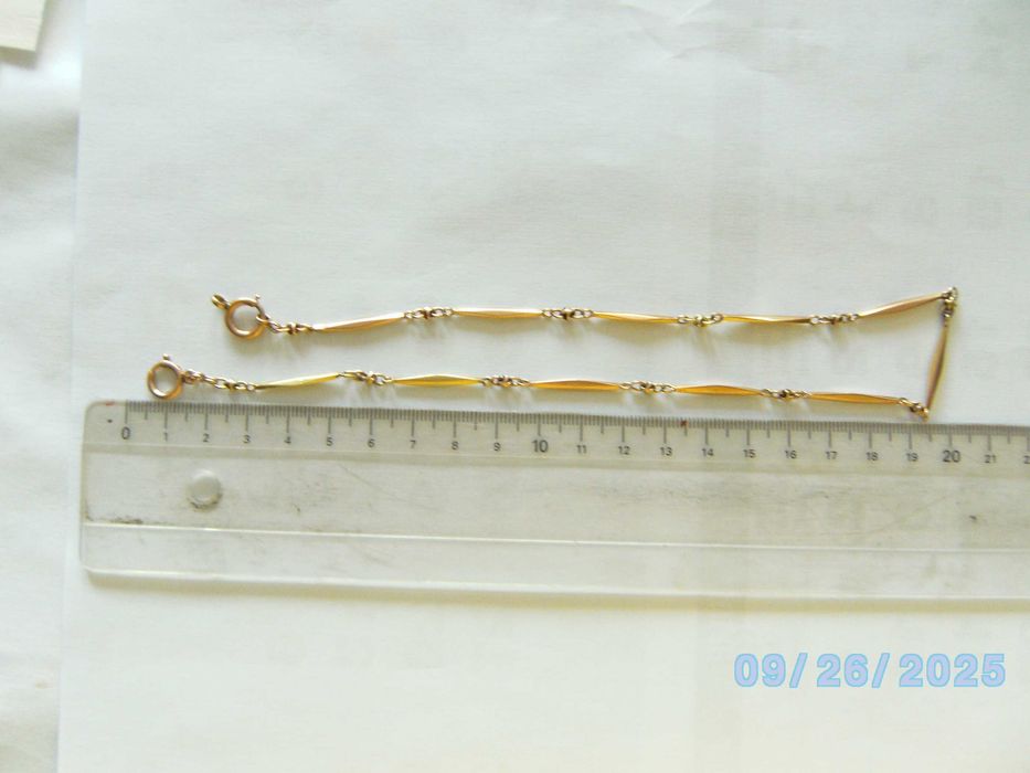 Aur - lantz barbatesc pentru vesta