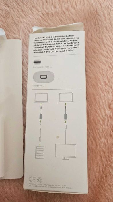 Адаптер Apple Thunderbolt 3 (USB-C) - Thunderbolt 2