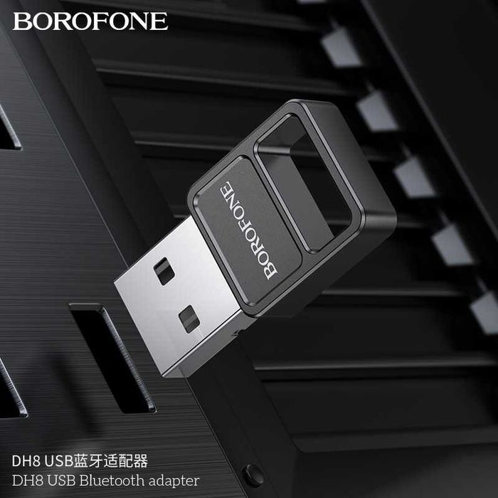 Borofone DH8 Adapter Usb to Bluetooth v5.1 multi-device speed 3.0 Mbps