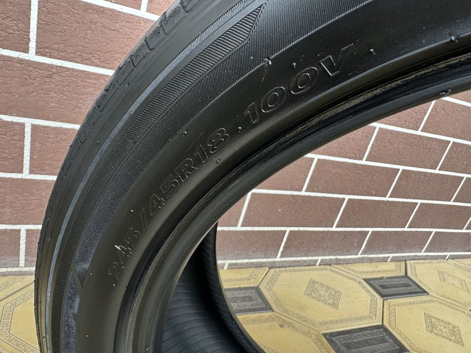 Летний шины 245/45/18