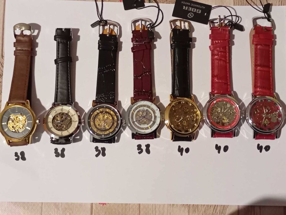 Ceasuri mecanice și automatice,diametre intre 36 si 48 mm