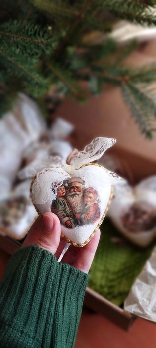 Ёлочные игрушки ручной работы