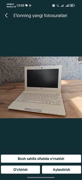 Asus noutbook netbook
