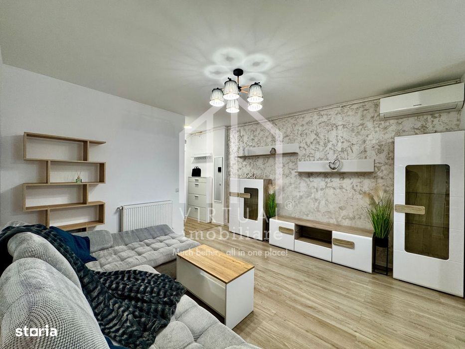 Apartament cu 3 camere, 60mp utili, 2 balcoane (16mp), etaj 1/4, lift