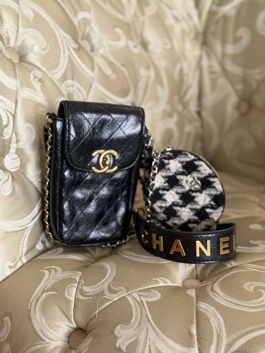 Vand set 4 piese  genti lux Gucci Chanel off-white originale