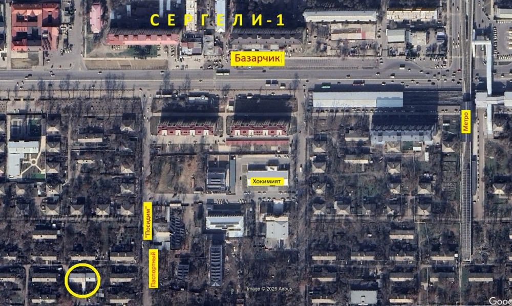 Сергели. 2 х комнатную квартиру в деревянном доме. В большом ассортиме