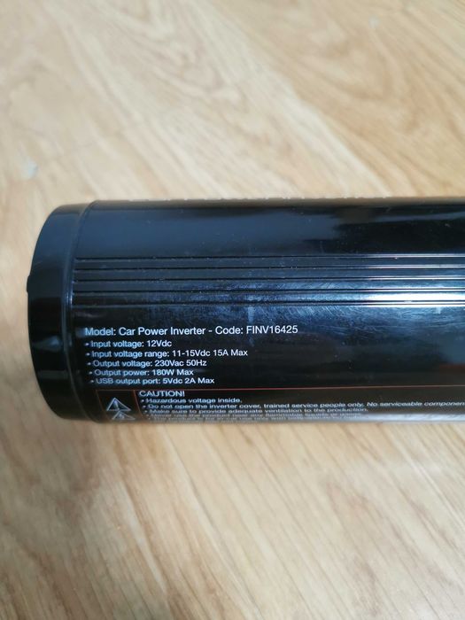 Invertor auto 180W defect FINV16425 TECNOWARE