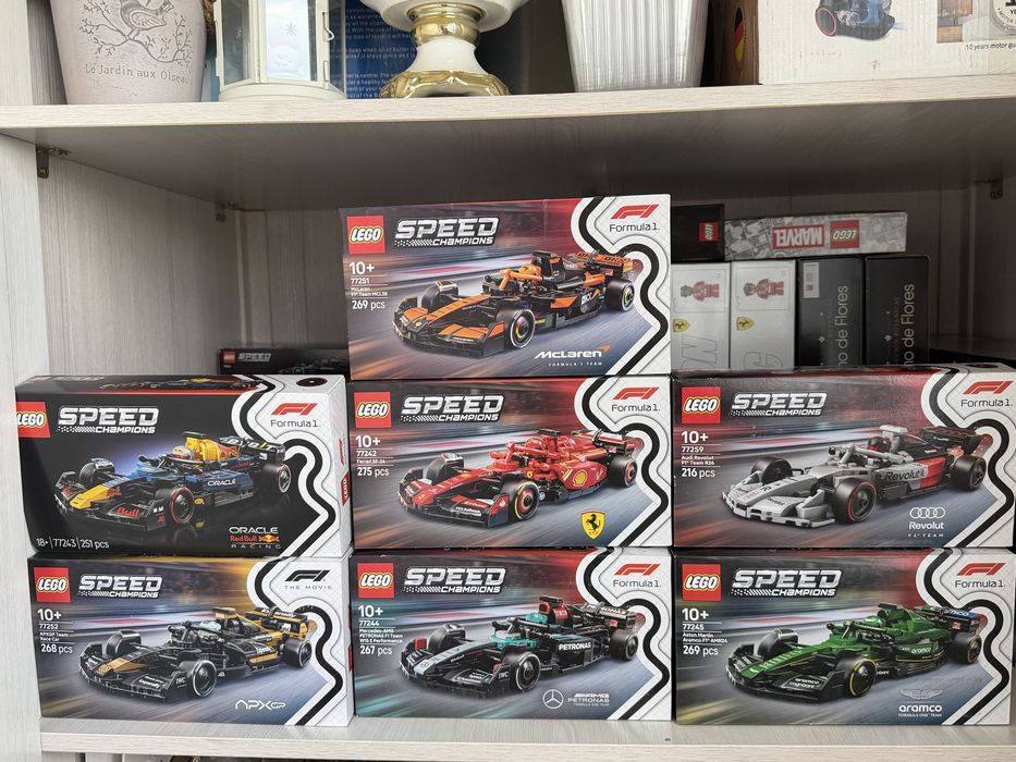 lego speed champions formula1, новые, оригинал
