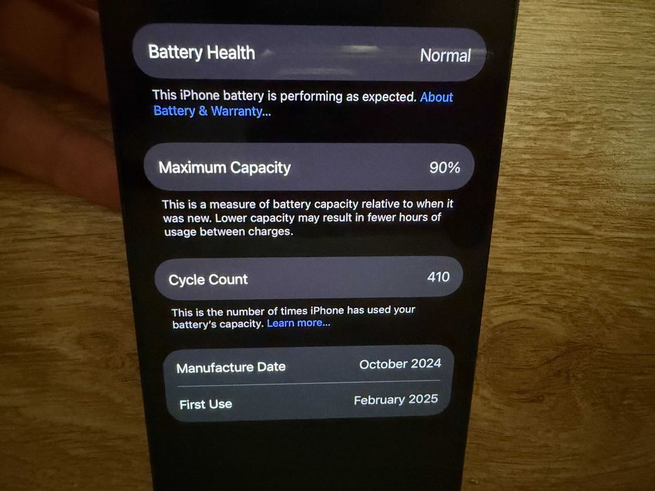 iPhone 16 Pro Black Titanium/128 GB