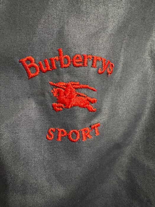 Vintage Men’s Burberry Nova Check Blue Vest Gilet.