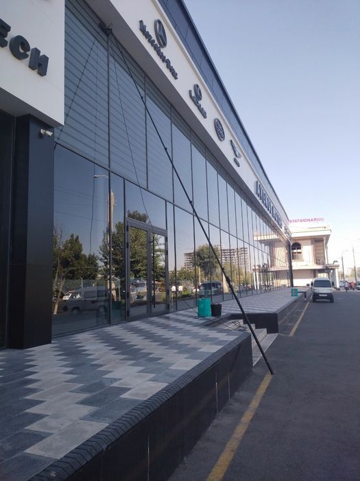 Мойка фасадов окно чистка