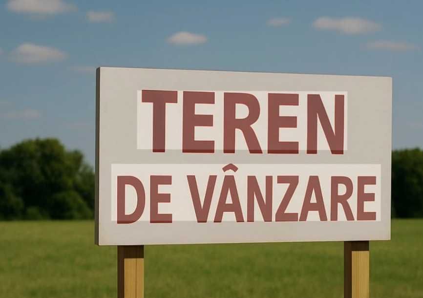 Teren intravilan de vânzare