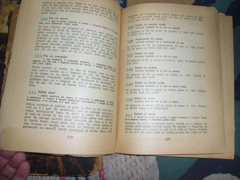 carte de bucate ed veche .2 vol