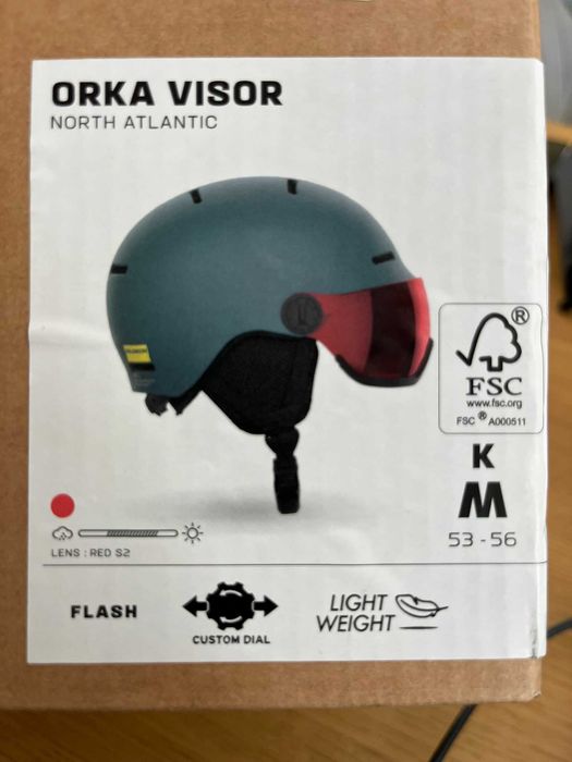 Каска за ски/сноуборд Salomon Orka Visor