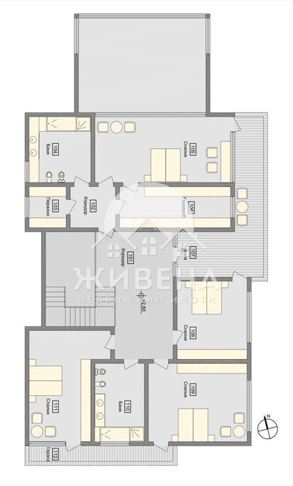 Продава се Парцел в с. Приселци, Област Варна - 1294 кв.м за 27 €/кв.м - Снимка #3